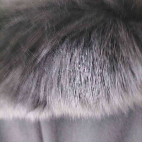 アナイ ANAYI 3WAY フォックスファー アンゴラウール 比翼コート レディース JPN:38